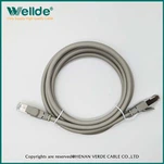 AWG24 50µ Cat6A-Patchkabel, graues Netzwerkkabel