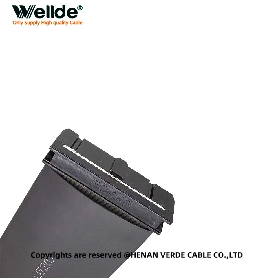 FFC 24 Pin 100mm Gray Cable