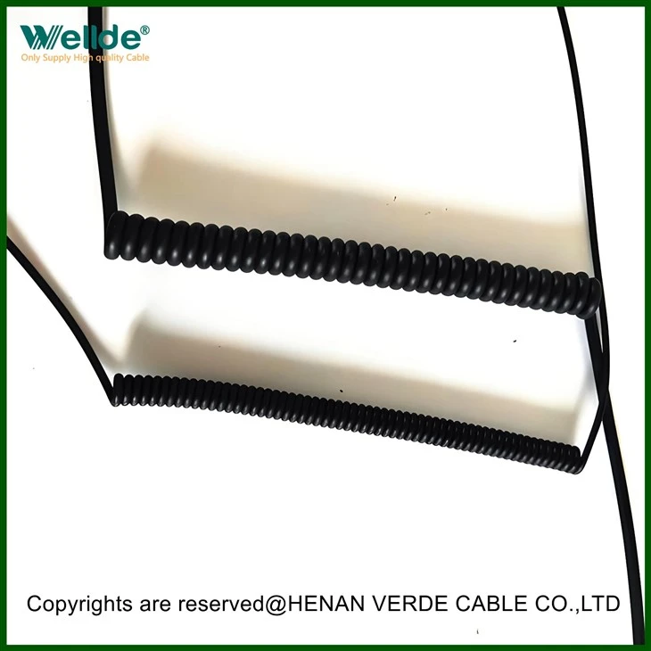 3 Core 1.0mm Coiled Cable