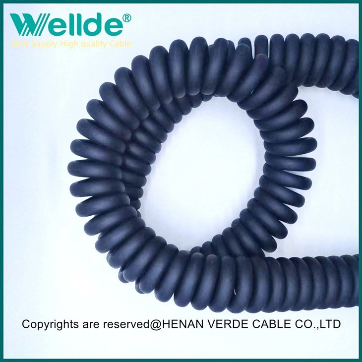 5 Core 1.5mm Spiral Cable