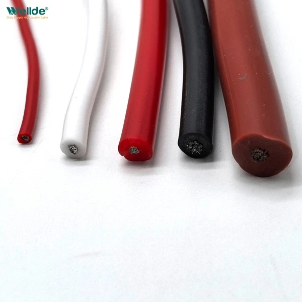 Flexible High Temperature Silicone Hook Up Wire factory