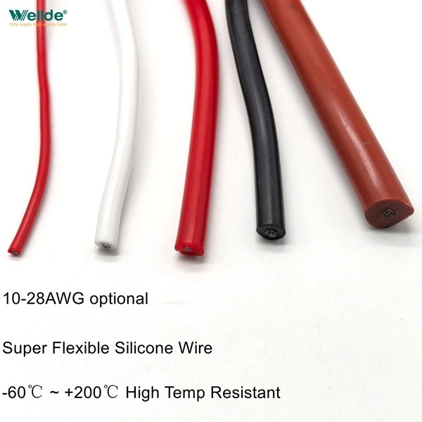 Flexible High Temperature Silicone Hook Up Wire price