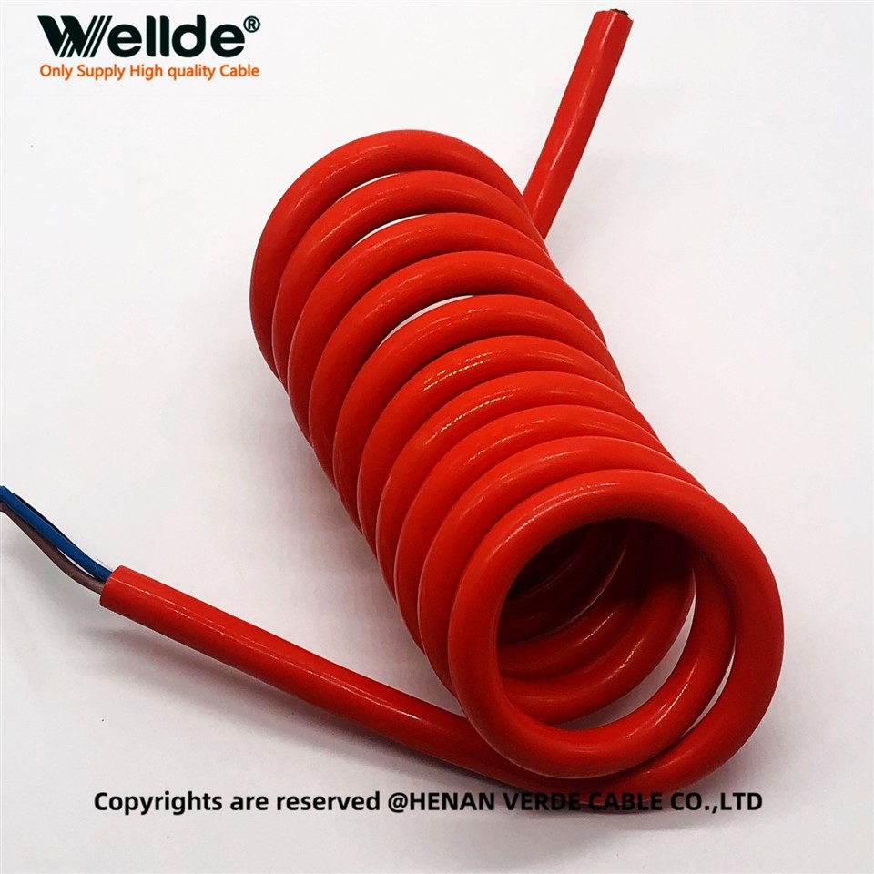 Industrial-Grade Compact Spiral Cable