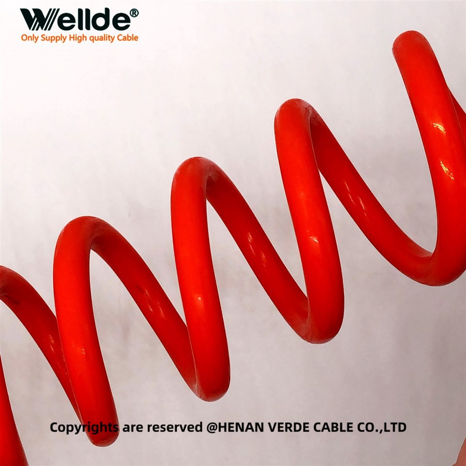 Industrial-Grade Compact Spiral Cable