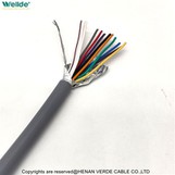 12-adriges, mit Aluminiumfolie abgeschirmtes Kabel