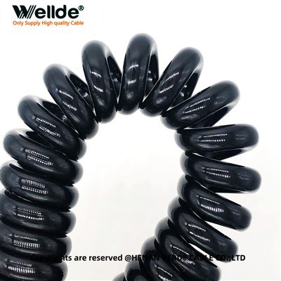 LSZH PUR-Spiralkabel